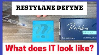 Restylane DefyneWHAT DOES IT LOOK LIKE Dr Weiner explains this diverse filler [upl. by Avaria72]