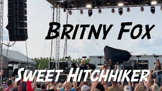 Britny Fox  Sweet Hitchhiker Live at Midsummer Music Fest 2023 [upl. by Huxley]