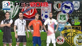 REGALO PES 2018 CAMISETA COLO COLO 2018  KIT 2DA DIVISION  CHILE 2018 [upl. by Draillih]