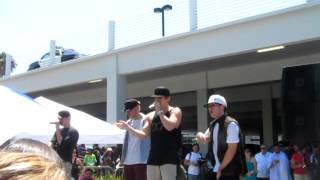 4Count performing quotSnapbackquot at the Baldwin Hills Crenshaw Plaza 8112012 [upl. by Lauter666]