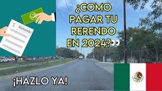 Cómo pagar REFRENDO 2024 [upl. by Wiese]