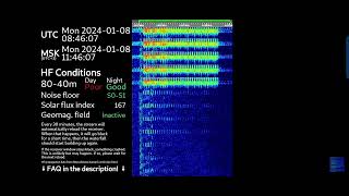 UVB76The Buzzer 4625 kHz Kerro is back 845 UTC 8012024 [upl. by Osnerol]