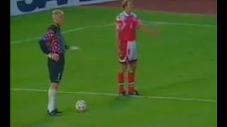 Denmark backpass their way to Euro 92 glory [upl. by Nivrehs]