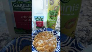 Funyuns MINIS For Breakfast food funny snacks shorts [upl. by Cutler]