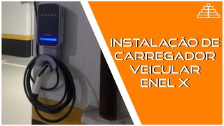 Instalação de Carregador Enel X para Carro Elétrico  Aztec Energia [upl. by Claus316]