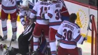 Henrik Lundqvist lays the smackdown on Max Pacioretty [upl. by Aicire93]