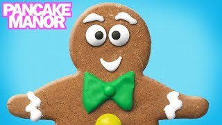 THE GINGERBREAD MAN STORY ♫ Nursery Rhyme Song for Kids Pancake Manor [upl. by Lemuelah]