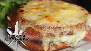 CROQUE MONSIEUR  VIDEO RECIPE [upl. by Nemajneb]