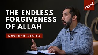 The Endless Forgiveness of Allah  Khutbah by Nouman Ali Khan [upl. by Hctud]