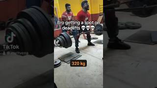 NEVER DEADLIFT WITH A SPOTTER 💀 [upl. by Enawd]