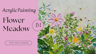 One summer day Impasto painting tutorial Acrylic art [upl. by Nirad]