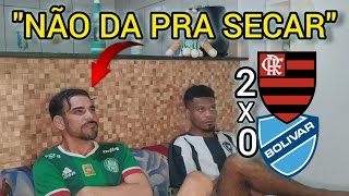 REACT FLAMENGO 2X0 BOLIVAR I MELHORES MOMENTOS I GOLS I LIBERTADORES [upl. by Finley]