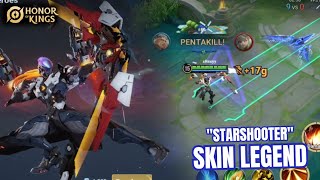 Review Skin Legend Hou Yi quotStarshooterquot  Honor Of Kings Indonesia [upl. by Russon593]