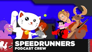 Lets Play  Speedrunners  The Rooster Teeth Podcast Crew [upl. by Kooima]