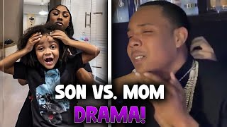 Ari Fletchers Son Attacks Her After She Betrays G Herbo Again [upl. by Nerrawed64]