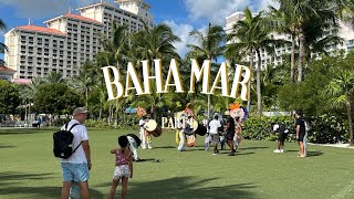 Baha Mar Vlog Part 1 Grand Hyatt Poolside Villa Room Tour amp LGA Chase Sapphire Lounge [upl. by Dagall337]