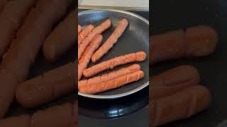 My favorite way to cook hot dogs inside [upl. by Gurolinick]