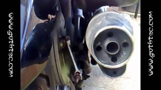 Yamaha Dragstar Exhaust Mod  No rejetting [upl. by Ativ12]