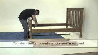 How to assemble a bed [upl. by Filide]