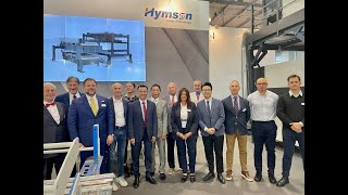 Hymson Italy a Lamiera Fiera Milano 1013 maggio 2023 [upl. by Akitan]