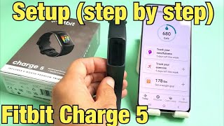 Fitbit Charge 5 How to Setup step by step for Beginners [upl. by Carlstrom]