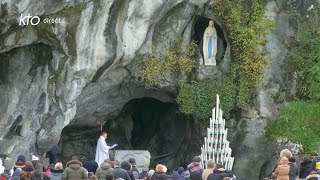 Chapelet du 7 janvier 2024 à Lourdes [upl. by Blynn281]