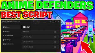 Anime Defenders ScriptHack AUTO FARM AUTO SKIP AUTO SELL SHRINES AND MORE [upl. by Davin]