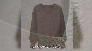 custom knitted sweaters companieshow sweaters are madejumper clothing manufacturer [upl. by Anert32]