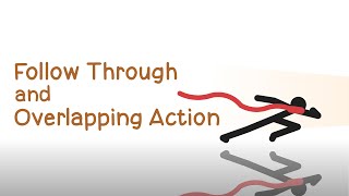 Follow Through and Overlapping Action  12 Principles of Animation [upl. by Irrab957]