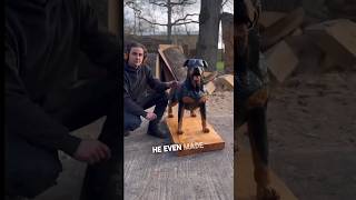 🐕 You Won’t Believe What He Creates for Grieving Dog Owners❤️🥺shorts funny trendingshorts dog [upl. by Steele]