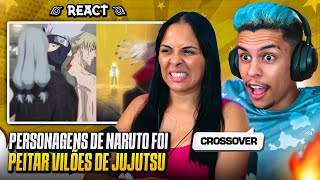 Tropa de NARUTO em JUJUTSU KAISEN ISSO FICOU MUITO BOM 😱 Casal Jounin React 🔥 [upl. by Nguyen]