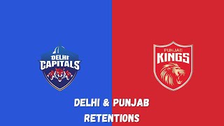 Punjab Kings amp Delhi Capitals Retention Choices  IPL 2025  Dost Aur Cricket [upl. by Earised]