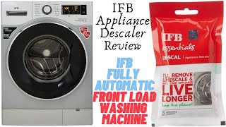 How to Descaling front load washing machine descale fully automatic washing machine IFB descale [upl. by Selene]