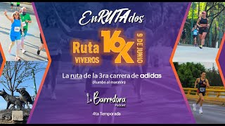 SPLIT 16k de Adidas en Viveros de Coyoacan EnRUTAdos  Rumbo al Maraton CDMX 2024 [upl. by Launce]