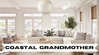 Coastal Grandmother Home Decor amp Home Design  And Then There Was Style [upl. by Pfeffer]