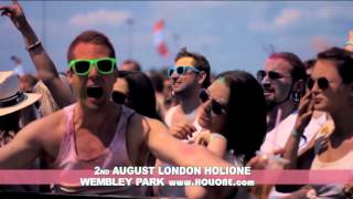 London HOLI ONE Colour Festival [upl. by Namyh]