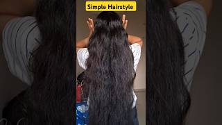 Easy hairstyle for long hair shortvideo shorts trending viral youtubeshorts youtube [upl. by Cilegna]