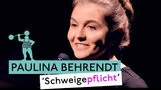 Paulina Behrendt  Schweigepflicht  Poetry Slam TV [upl. by Oriole481]