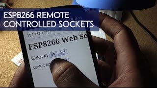 ESP8266 Remote Controlled Sockets [upl. by Oizirbaf]