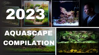 MY TOP 10 BEST AQUARIUM SETUPS FROM 2023 [upl. by Elmina]