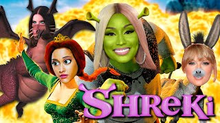 Celebrities in SHREK amp SHREK 2 Double Feature [upl. by Shaina426]