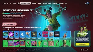 Fortnite Festival Season 3 Battle Pass Has An EXCLUSIVE Item That Will NEVER Return [upl. by Brabazon]