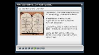 Episode 2 Part 2 Bioethics 2 0 Podcasts Introduction to Ethical Theories [upl. by Norramic]