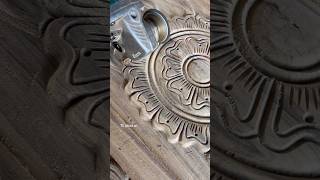 Wood carving lining tutorial woodcarvingtutorial woodcarving wood shorts [upl. by Yenattirb178]