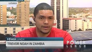 Trevor Noah in Zambia [upl. by Nedgo855]