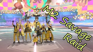 FFXIV 705 Reclearing M1S then continue with M2Sing mostly silent no brain left 79 [upl. by Ly]