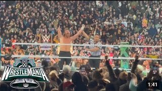 Sami Zayn wins Intercontinental Championship WWE Wrestlemania XL full highlights HD 4k [upl. by Suryt]