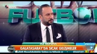 Ahmet ÇakarErtem Sinan FB Düşmanıdır Beyaz Futbol 3 Aralık 2017 [upl. by Atterrol]