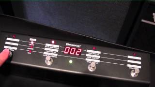 BlackStar Amplifier FS 10 foot switch demo [upl. by Riancho181]