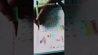 Word search funactivity braindevelopmentactivity focusandconcentration [upl. by Peyter]